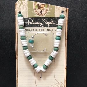 Panama Jack anklet & toe ring
